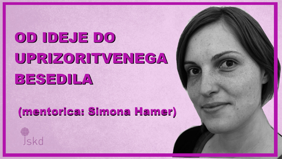 OD IDEJE DO UPRIZORITVENEGA BESEDILA 