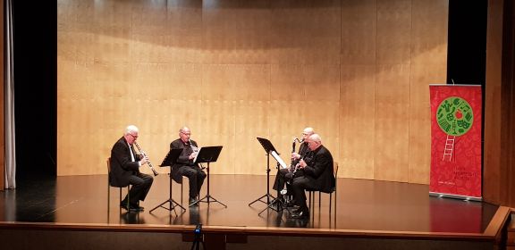 Kvartet klarinetov Godbe ljubljanskih veteranov
