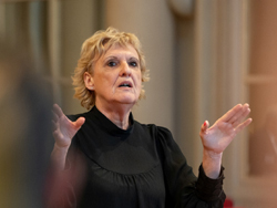 MPZ OŠ Tišina, zborovodkinji Alenka Brulc Šiplič in Polona Hanc